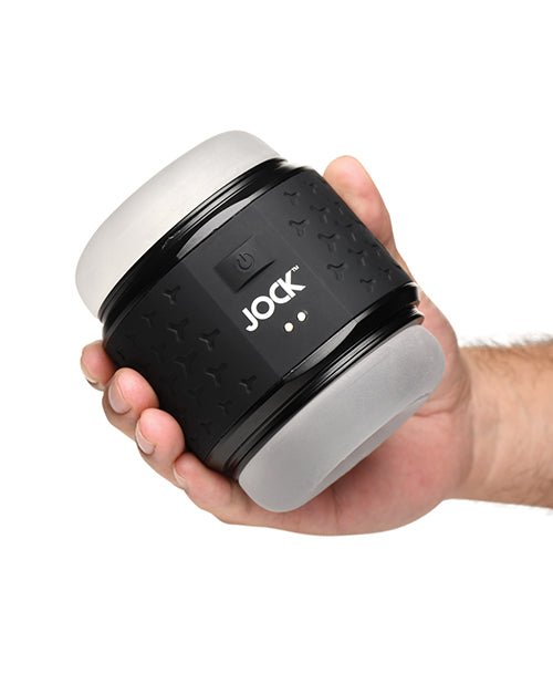 Curve Toys Jock Vibrating Double Stroker - Black | Shop Lowest Prices at Funlove.com