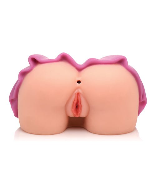 Curve Toys Mistress Ariana Mini Skirt Pussy & Ass Masturbator - Ivory | Shop Lowest Prices at Funlove.com