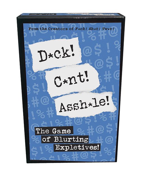 D*ck! C*nt! Assh*le! - The Game of Blurting Expletives | Shop Lowest Prices at Funlove.com