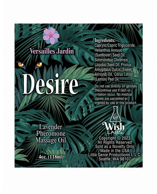 Desire Pheromone Massage Oil - 4 Oz | Shop Lowest Prices at Funlove.com