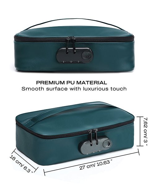 Dorcel Lockable Discreet Box - Luxury Green | Shop Lowest Prices at Funlove.com