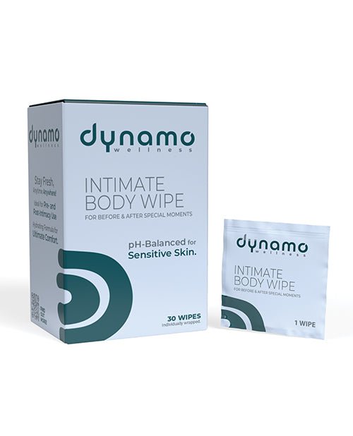 Dynamo Wellness Intimate Body Wipe - 30 Pack | Shop Lowest Prices at Funlove.com