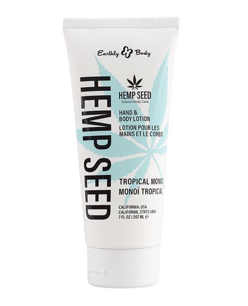 Earthly Body Hand & Body Lotion - 7oz Tube Tropical Monoi | Shop Lowest Prices at Funlove.com