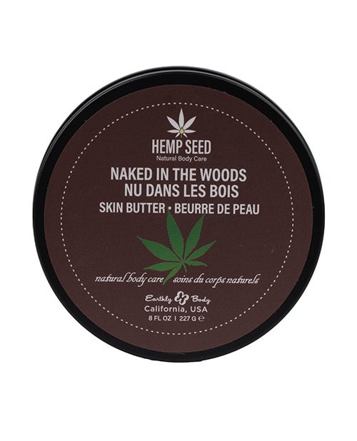 Earthly Body Hemp Seed Skin Butter - 8 oz Jar Naked in the Woods | Shop Lowest Prices at Funlove.com