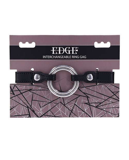 Edge Interchangeable Ring Gag - Black | Shop Lowest Prices at Funlove.com