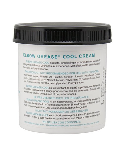 Elbow Grease Cool Cream - 15 oz jar | Shop Lowest Prices at Funlove.com