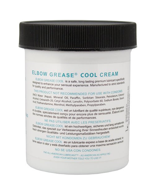 Elbow Grease Cool Cream - 4 oz jar | Shop Lowest Prices at Funlove.com