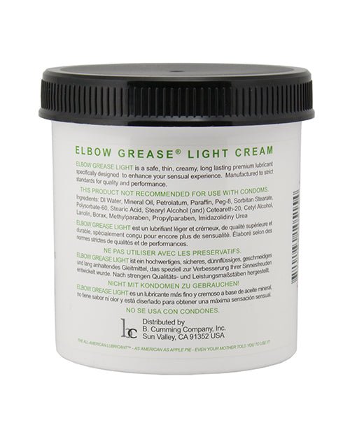 Elbow Grease Light Cream Jar - 15 oz | Shop Lowest Prices at Funlove.com
