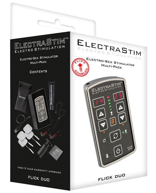 Electrastim Flick Duo Stimulator Multi Pack Em80 - m | Shop Lowest Prices at Funlove.com