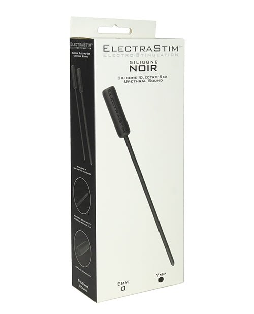ElectraStim Silicone Noir Flexible Electro Sound - 7 mm | Shop Lowest Prices at Funlove.com