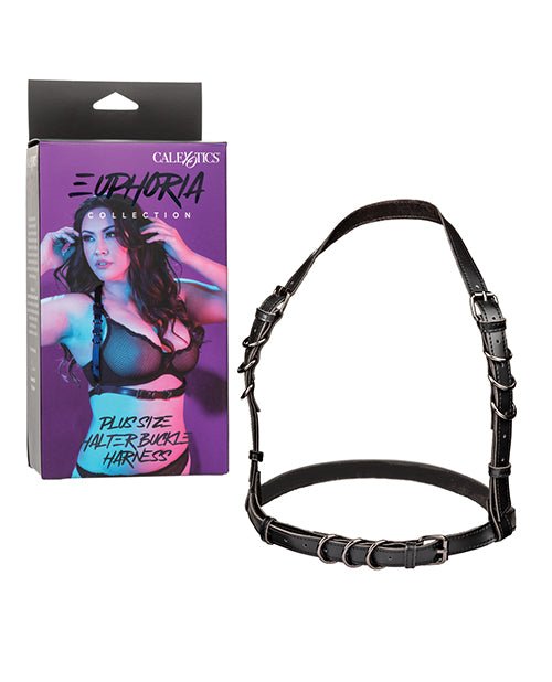 Euphoria Collection Plus Size Halter Buckle Harness | Shop Lowest Prices at Funlove.com