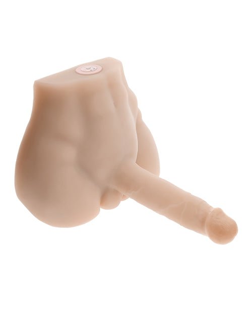 Evolved Easy Rider Thrusting & Vibrating Life - Like Dildo - Light | Shop Lowest Prices at Funlove.com