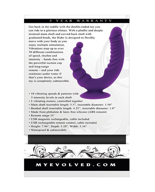Evolved The Rider - Purple | Shop Lowest Prices at Funlove.com