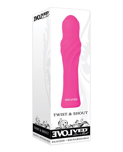 Evolved Twist & Shout Rechargeable Bullet - Pink | Shop Lowest Prices at Funlove.com