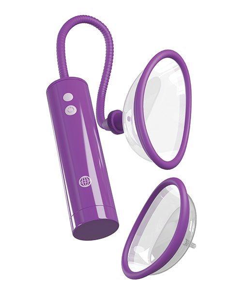 Fantasy For Her Rechargeable Pleasure Pump Kit - Purple | Shop Lowest Prices at Funlove.com
