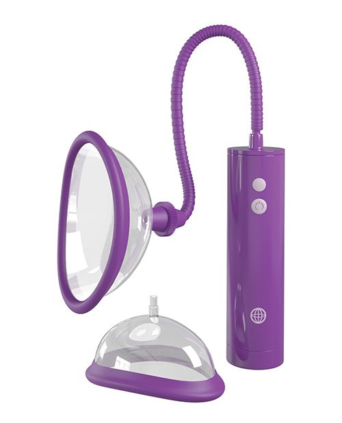 Fantasy For Her Rechargeable Pleasure Pump Kit - Purple | Shop Lowest Prices at Funlove.com