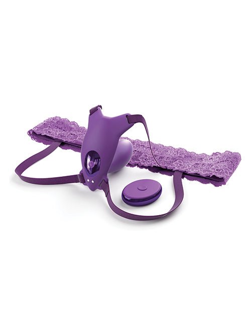 Fantasy For Her Ultimate G - spot Butterfly Strap On - Purple | Shop Lowest Prices at Funlove.com