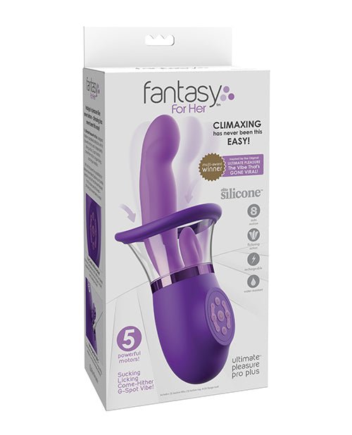 Fantasy for Her Ultimate Pleasure Pro Plus - Purple | Shop Lowest Prices at Funlove.com