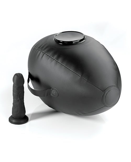 Fetish Fantasy Series Body Dock Inflatable Love Ball - Black | Shop Lowest Prices at Funlove.com