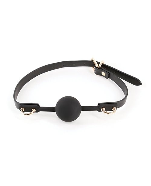 Fetish & Fashion Carol Ball Gag - Black | Shop Lowest Prices at Funlove.com