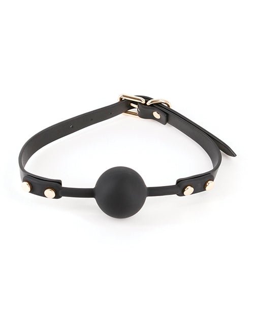 Fetish & Fashion Janice Ball Gag - Black | Shop Lowest Prices at Funlove.com