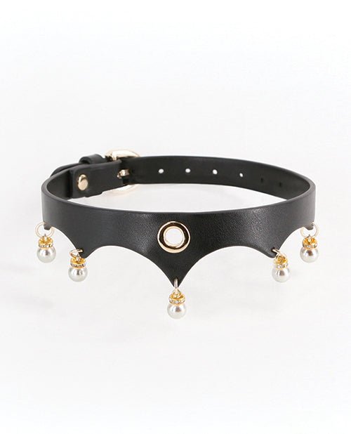 Fetish & Fashion Jezebel Collar - Black | Shop Lowest Prices at Funlove.com