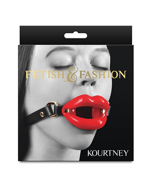 Fetish & Fashion Kourtney Gag - Black/Red | Shop Lowest Prices at Funlove.com