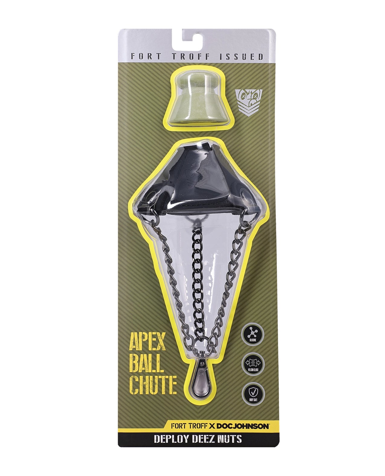 Fort Troff Apex Ball Chute Chained Ball Stretcher - Black | Shop Lowest Prices at Funlove.com