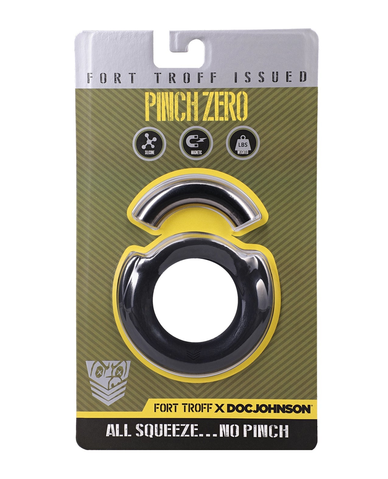 Fort Troff Pinch Zero Cock Ring - Black | Shop Lowest Prices at Funlove.com