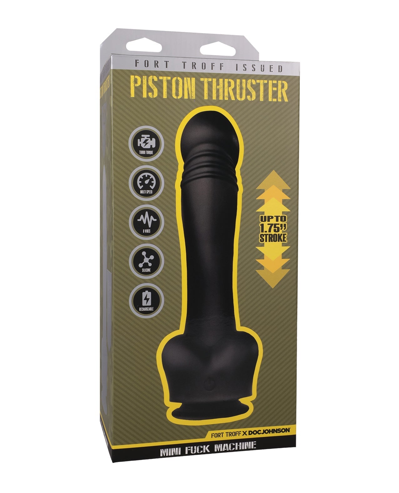 Fort Troff Piston Thruster Mini Fuck Machine w/Remote - Black | Shop Lowest Prices at Funlove.com