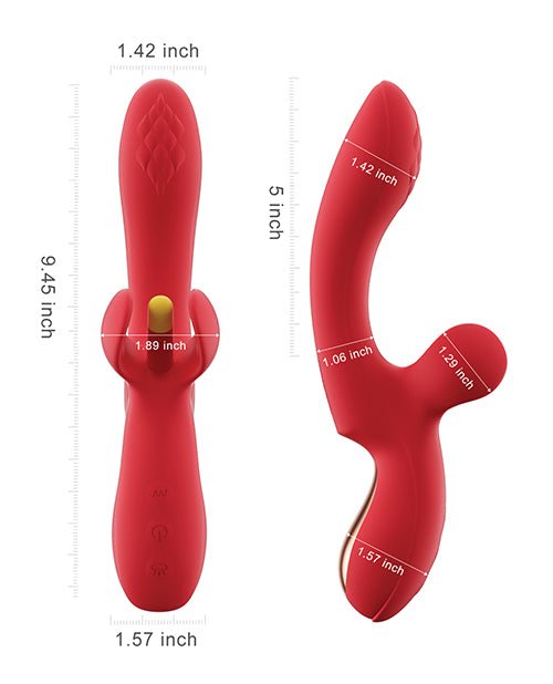 FORTEXA Kinky Finger Flapping Clit & G - Spot Vibrator with App Control | Shop Lowest Prices at Funlove.com