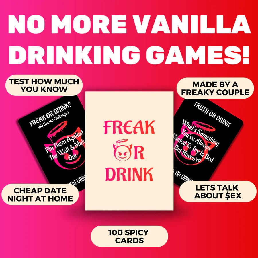 Freak or Drink Anything Vanilla | Shop Lowest Prices at Funlove.com
