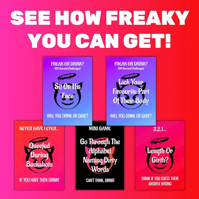 Freak or Drink Couple Edition | Shop Lowest Prices at Funlove.com