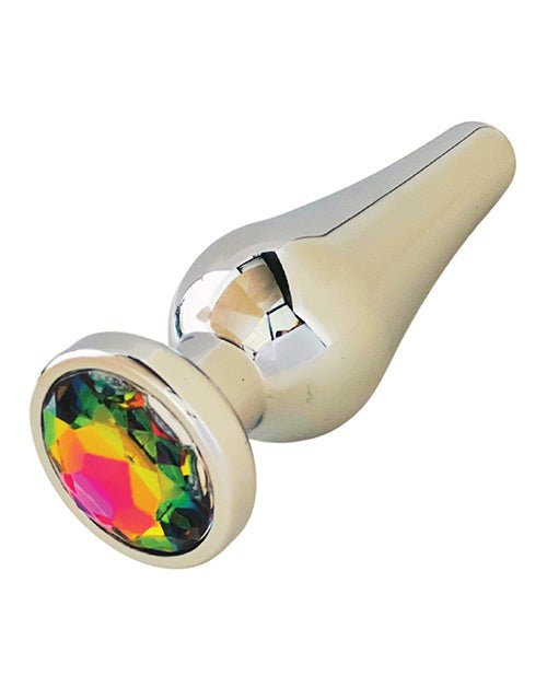 Gender Fluid Excite! Flared Plug - Silver | Shop Lowest Prices at Funlove.com