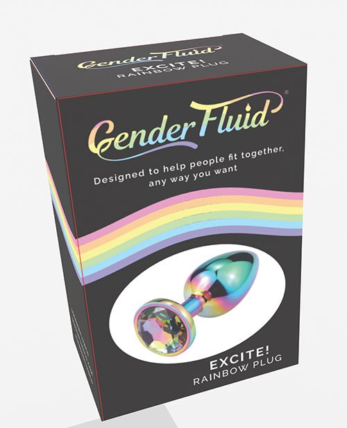 Gender Fluid Excite! Plug | Shop Lowest Prices at Funlove.com