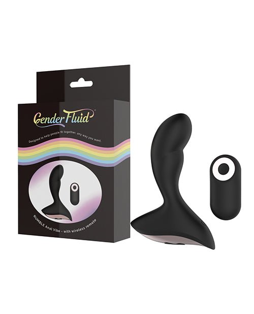 Gender Fluid Rumble Anal Vibe with Remote | Shop Lowest Prices at Funlove.com