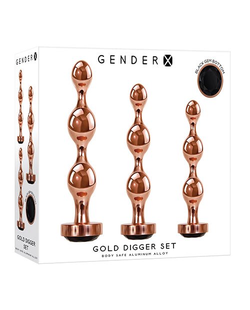 Gender X Gold Digger Set - Rose Gold/black | Shop Lowest Prices at Funlove.com