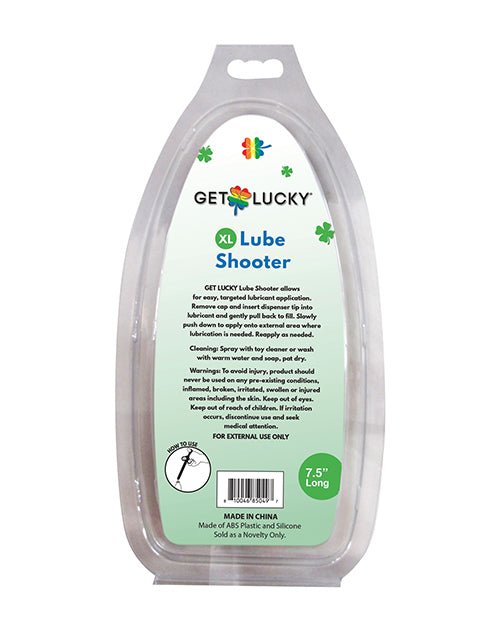 Get Lucky Lube Shooter - XL Black | Shop Lowest Prices at Funlove.com