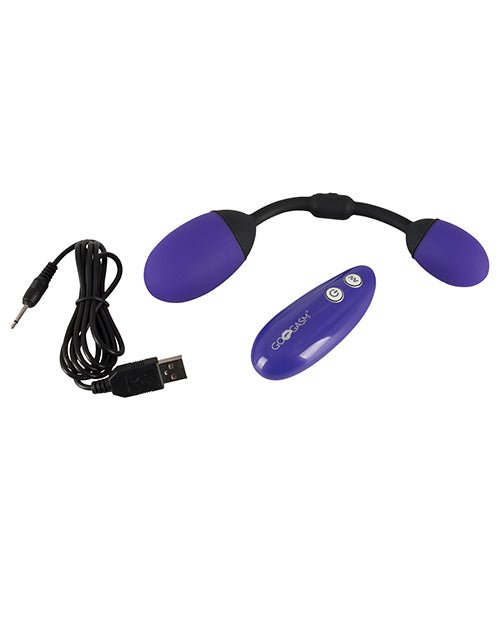 GoGasm Vibrating Pussy & Ass Balls - Purple | Shop Lowest Prices at Funlove.com