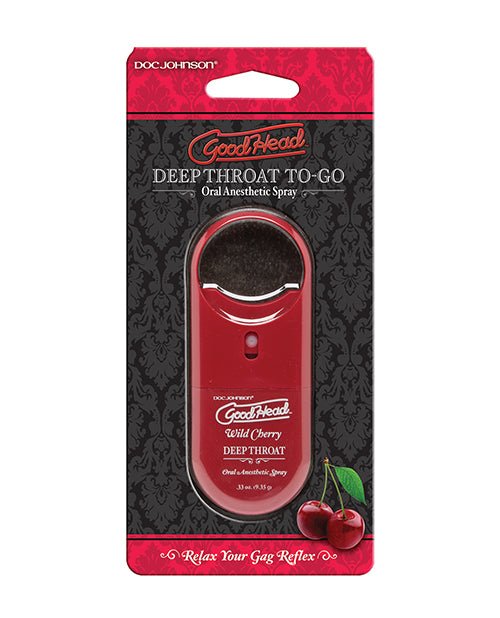 GoodHead Deep Throat Spray To - Go - Wild Cherry | Shop Lowest Prices at Funlove.com