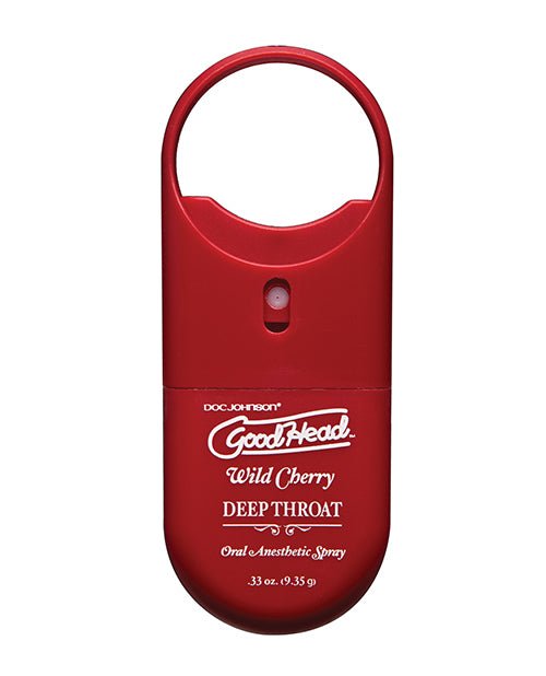 GoodHead Deep Throat Spray To - Go - Wild Cherry | Shop Lowest Prices at Funlove.com