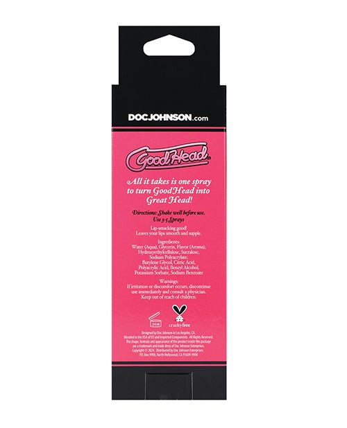 GoodHead Juicy Head Dry Mouth Spray - 2 oz Spray Bottle Sour Strawberry | Shop Lowest Prices at Funlove.com