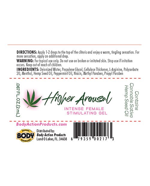Higher Arousal Female Stimulating Gel - 1/2 oz | Shop Lowest Prices at Funlove.com