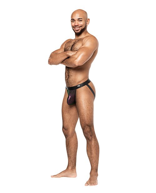 Hocus Pocus Stretch Poly Spandex Uplift Jock Purple S/M | Shop Lowest Prices at Funlove.com