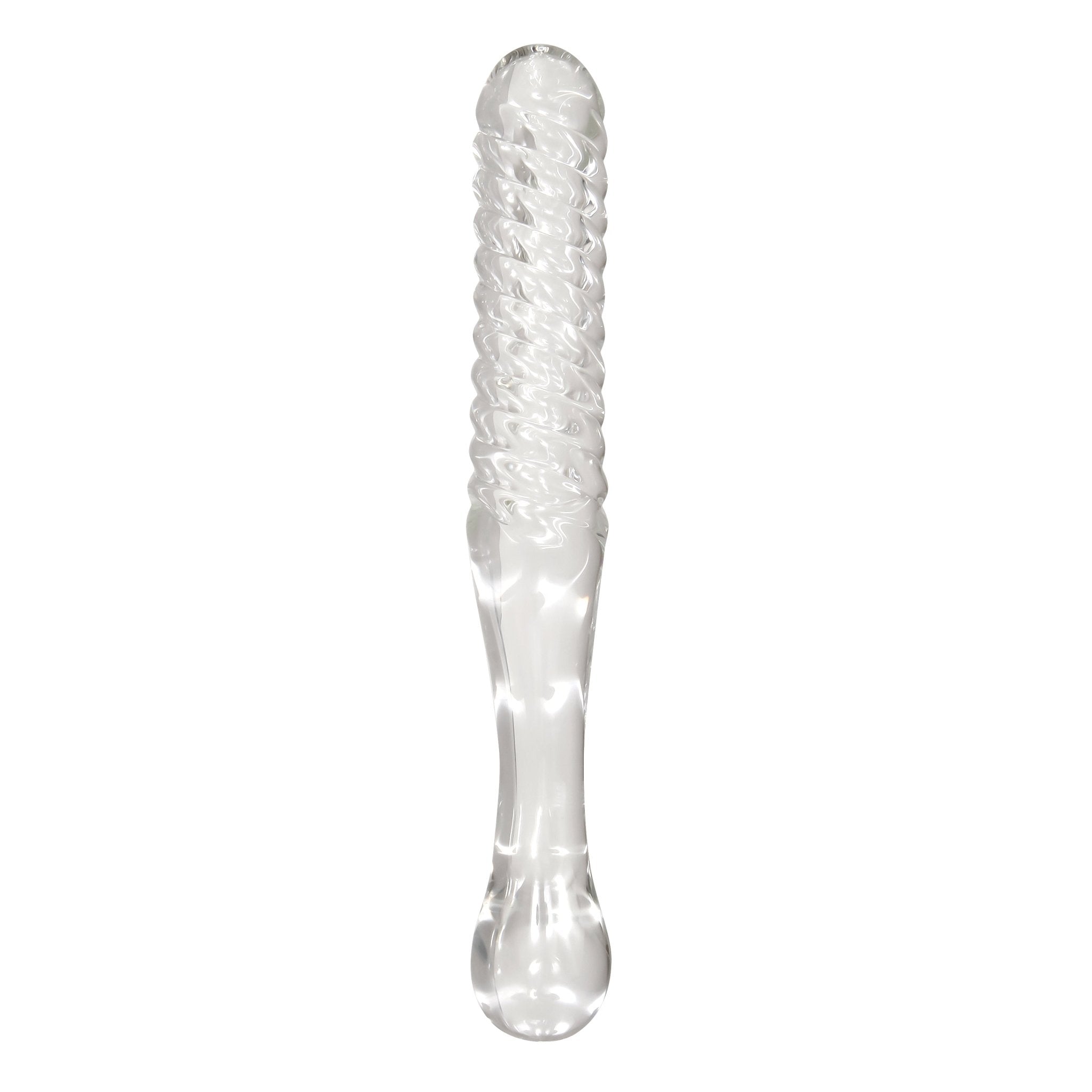 Intrigue KRYSTL 24 Swirl Glass Dildo Gift With Purchase | Shop Lowest Prices at Funlove.com