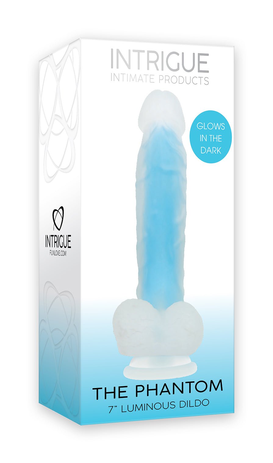 Intrigue The Phantom Glow in the Dark Dildo | Shop Lowest Prices at Funlove.com
