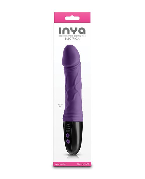 INYA Electrica Phallic Digital Vibrator - Purple | Shop Lowest Prices at Funlove.com