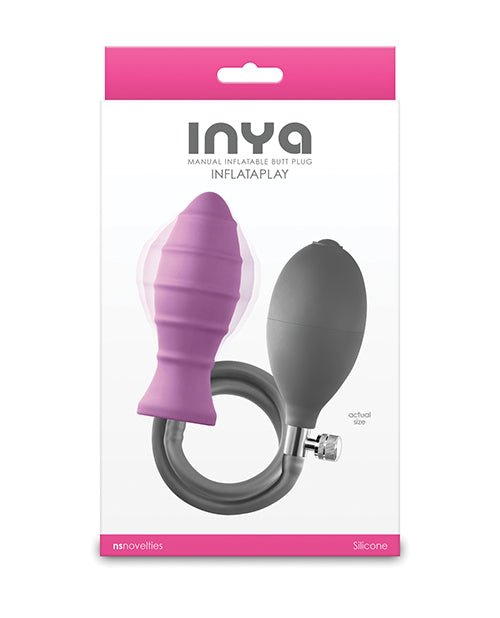 INYA Inflataplay Inflatable Anal Plug - Pink | Shop Lowest Prices at Funlove.com