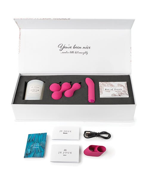 Je Joue The Naughty & Nice Collection Gift Set - Fuchsia | Shop Lowest Prices at Funlove.com