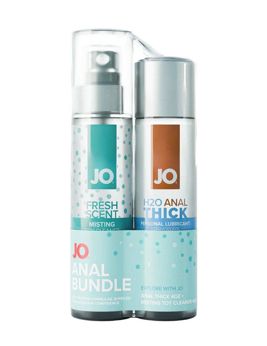 JO Limited Edition Bundle Anal Thick 4 oz + Misting Toy Cleaner 4 oz | Shop Lowest Prices at Funlove.com